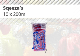 Sqeeza's 10x200ml